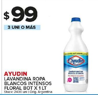 Carrefour Maxi Lavandina ayudin oferta