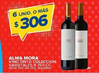 Carrefour Maxi Vino tinto alma mora oferta