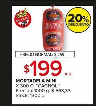 Carrefour Maxi Mortadela mini oferta