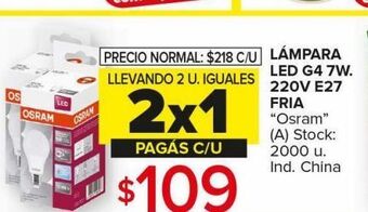 Carrefour Maxi Lámpara led oferta