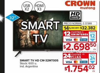 Carrefour Maxi Smart tv hd oferta