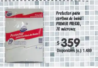 Cooperativa Obrera Protector para cortina de baño Primer Precio 70 micrones oferta
