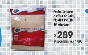 Cooperativa Obrera Protector para cortina de baño Primer Precio 40 micrones oferta