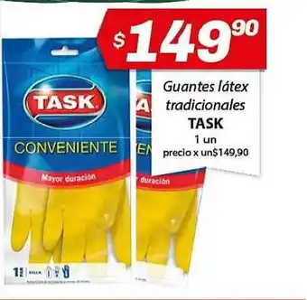 Almacor Task Guantes Látex Tradicionales oferta