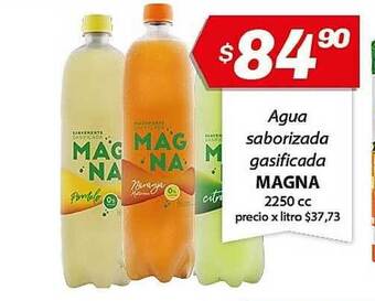 Almacor Magna Agua Saborizada Gasificada 2250cc oferta