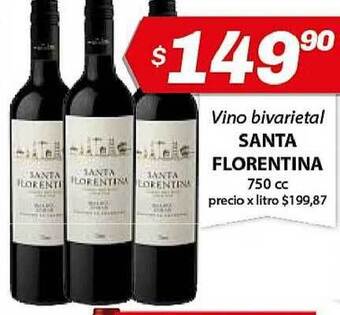 Almacor Santa Florentina Vino Bivarietal 750cc oferta