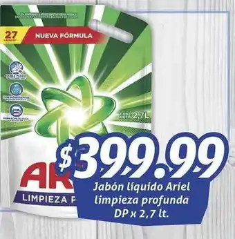Gomez Pardo Jabón Líquido Ariel Limpieza Profunda oferta