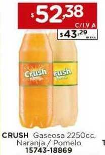 Hipermay Crush Gaseosa 2250cc. Naranja - Pomelo oferta