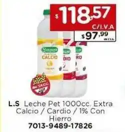 Hipermay L.S Leche Pet 1000cc. Extra Calcio - Cardio - 1% Con Hierro oferta