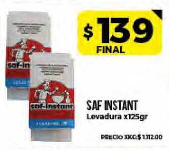 Supermayorista Vital Saf Instant Levadura x 125gr oferta