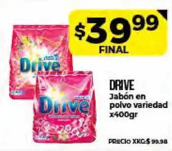Supermayorista Vital Drive Jabón En Polvo variedad 400gr oferta