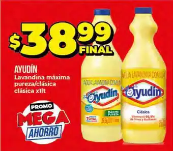 Supermayorista Vital Ayudín Lavandina Máxima Pureza-clásica x 1lt oferta