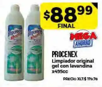 Supermayorista Vital Procenex Limpiador Original Gel Con Lavandina x 495cc oferta