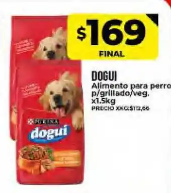 Supermayorista Vital Dogui Alimento Para Perro P- Grillado - Veg. x 1.5kg oferta