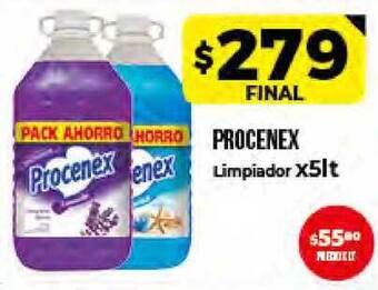 Supermayorista Vital Procenex Limpiador x 5lt oferta