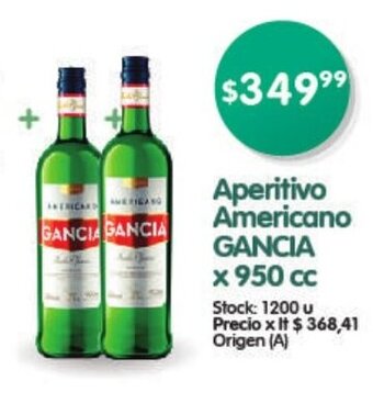 Supermercados Buenos Días Aperitivo Americano Gancia x 950cc oferta