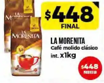 Supermayorista Vital La Morentina Café Molido Clásico int x 1kg oferta