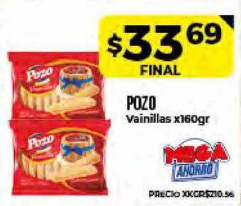 Supermayorista Vital Pozo Vainillas x 160gr oferta