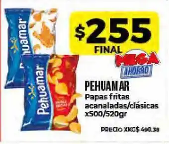 Supermayorista Vital Pehuamar Papas Fritas Acanaladas - Clásicas x 500/520gr oferta