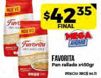 Supermayorista Vital Favorita Pan Rallado x 450gr oferta