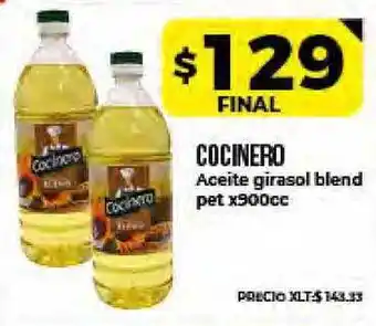 Supermayorista Vital Cocinero Aceite Girasol Blend x 900cc oferta