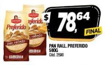 Supermercados Yaguar Pan Rall. Preferido 500g oferta