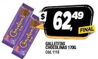 Supermercados Yaguar Galletitas Chocolinas 170g oferta