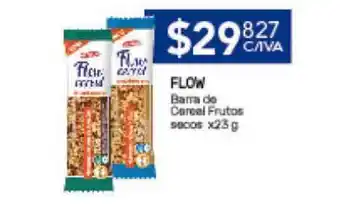 Nini Mayorista Flow Barra De Cereal Frutos Secos x 23g oferta