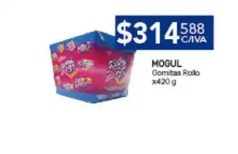 Nini Mayorista Mogul Gomitas Rollo x 420g oferta