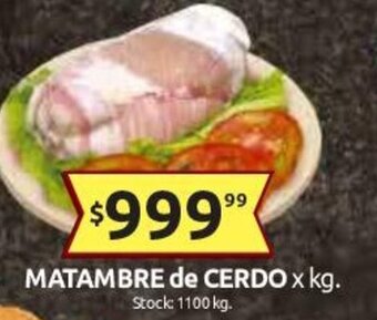 Cordiez Matambre de Cerdo oferta