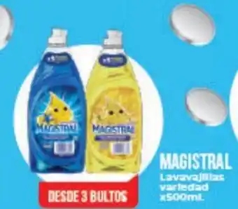 Supermayorista Vital 15% Descuento Magistral Lavavajillas Variedad x 500 ml oferta