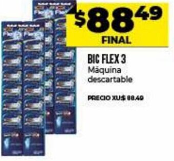 Supermayorista Vital BIC Flex 3 Máquina Descartable oferta
