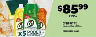 Supermayorista Vital CIF Bio Active Lavavajillas x 300cc oferta