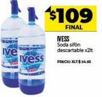 Supermayorista Vital Ivess Soda Sifón Descartable x 2lt oferta