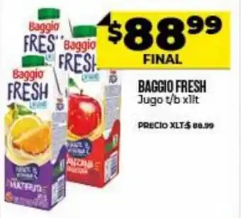 Supermayorista Vital Baggio Fresh Jugo t/b x 1lt oferta