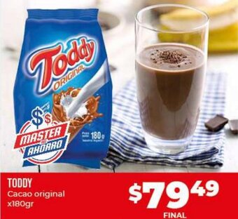 Supermayorista Vital Toddy Cacao Original x 180 gr oferta