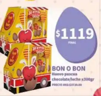 Supermayorista Vital Bon O Bon Huevo Pascua Chocolate/Leche x 300 gr oferta