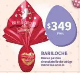 Supermayorista Vital Bariloche Huevo Pascua Chocolate/Leche x 80 gr oferta