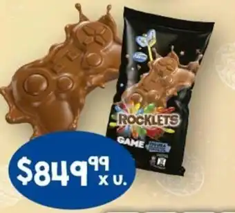 Coto Chocolate Game Joystick Rocklets Caja x 125 g. oferta