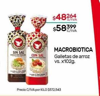 Nini Mayorista Macrobiotica Galletas De Arroz oferta