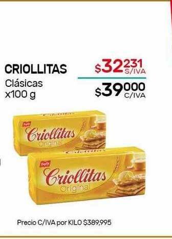 Nini Mayorista Criollitas Clásicas oferta
