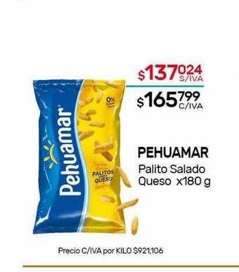 Nini Mayorista Pehuamar Palito Salado Queso oferta