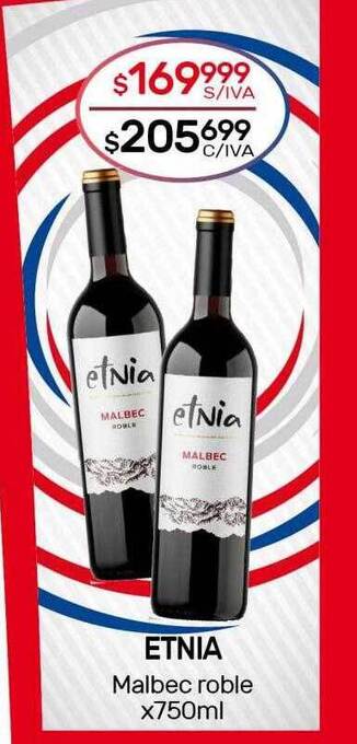 Nini Mayorista Etnia Malbec Roble oferta
