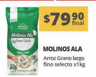 Nini Mayorista Molinos Ala Arroz Grano Largo Fino Selecto oferta