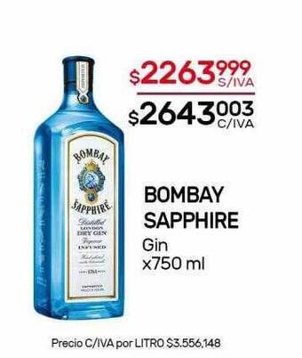 Nini Mayorista Bombay Sapphire Gin oferta