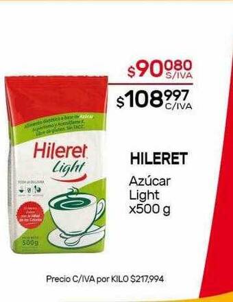 Nini Mayorista Hileret Azúcar Light oferta