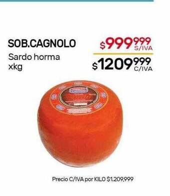 Nini Mayorista Sob Cagnolo Sardo Horma oferta