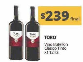 Nini Mayorista Toro Vino Botellón Clásico Tinto oferta