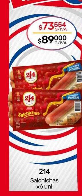 Nini Mayorista 214 Salchichas oferta