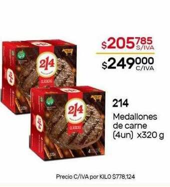 Nini Mayorista 214 Medallones De Carne oferta
